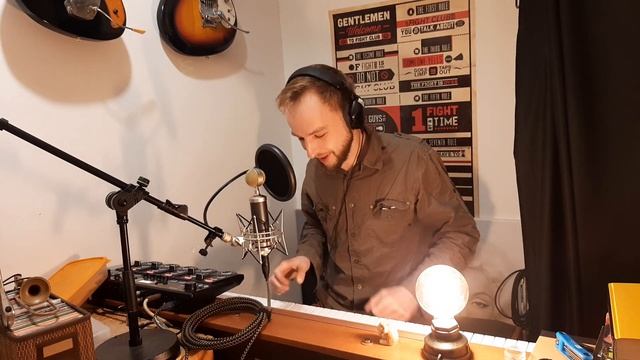 "Today" – a song sketch by Vladimir Uspenskii | vocal, piano | art creative process смотреть онлайн