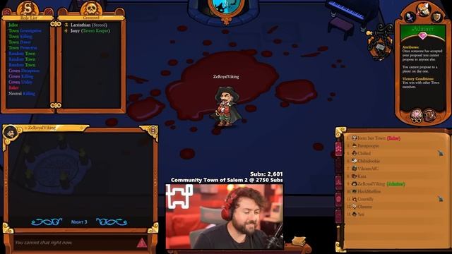 Town of Salem 2 but I enter a toxic relationship as an ADMIRER! | Town of Salem 2 w/ Friends смотреть онлайн