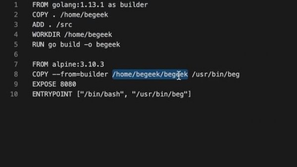 Как сделать легкий Docker образ? Docker сборка в несколько этапов