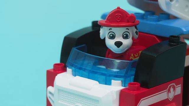 Пожежна машина Маршала з м/ф "Щенячий патруль" Mega Bloks смотреть онлайн