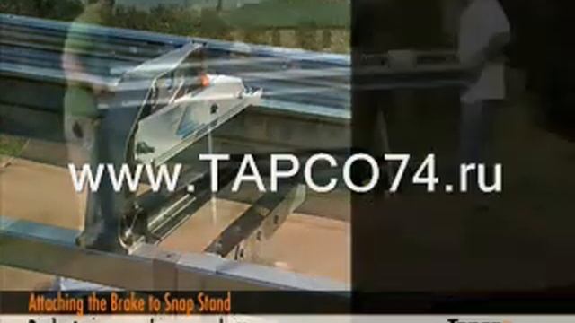 Сборка листогиба Тарсо - установка станка на стойку смотреть онлайн