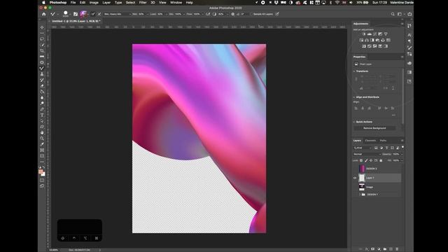 MIXER BRUSH TOOL Photoshop Tutorial - 3 Ways смотреть онлайн