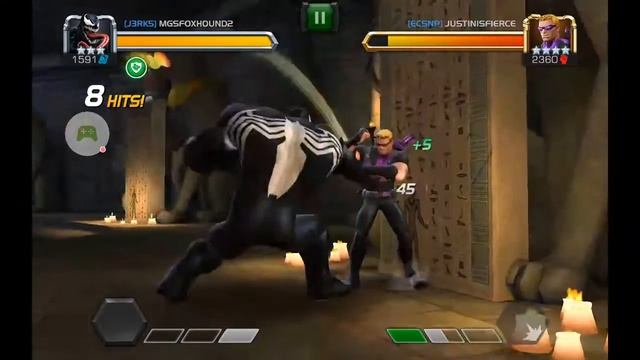 Nvidia Shield K1 maxed out running Marvel contest of champions during X Men Apocalypse event смотреть онлайн
