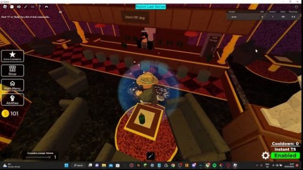 How to get time stop movement in Jojo timestop: battlegrounds