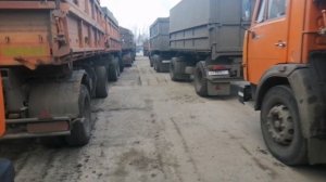 Выгрузка сахарной свёклы. Гидровыгрузка свёклы. Колпнянский сахарный завод.