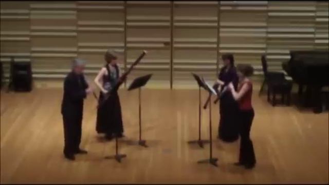 Lange Pastorale Quartet, 1st Mov for two oboes, English horn, bassoon смотреть онлайн
