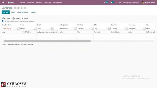 How to Import and Update Customer Data in Odoo 14 | Odoo 14 Functional Videos смотреть онлайн