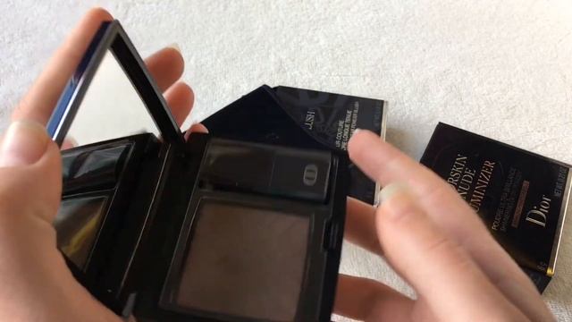 Румяна, хайлайтер и база под тени: DIOR и NARS. Распаковка и свотчи. смотреть онлайн