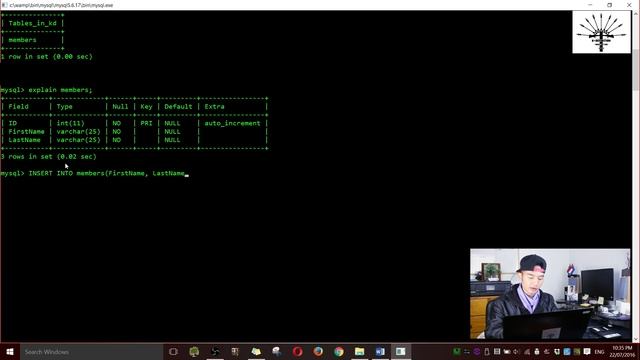 Karen How to insert data into table Mysql (Mysql 02) смотреть онлайн
