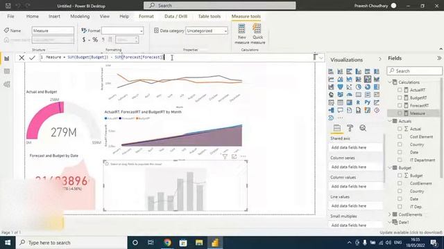 Power BI Dashboard for clearing interview at Omnipresent смотреть онлайн