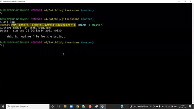Batch 31 : Git Session 2 смотреть онлайн