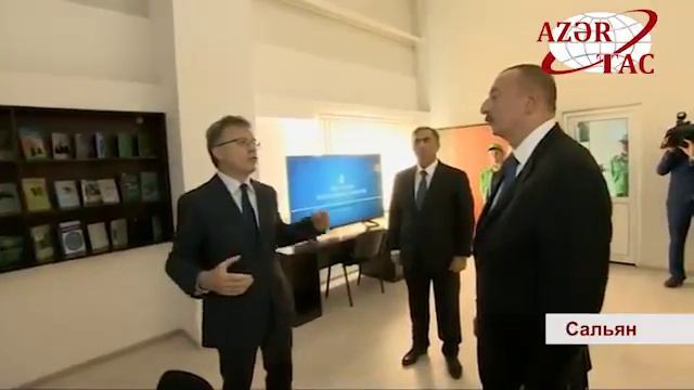 Президент Ильхам Алиев ознакомился с работой комплекса по опреснению морской воды смотреть онлайн