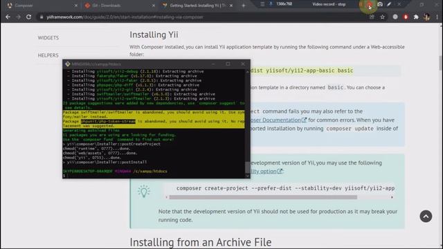 INSTALASI YII FRAMEWORK MENGGUNAKAN COMPOSER & GIT смотреть онлайн