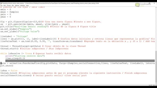 ? Python y Arduino Interfaz Gráfica de Usuario (GUI) Threading lectura de sensores mediante hilos. смотреть онлайн