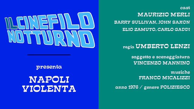 NAPOLI VIOLENTA - Maurizio Merli (Umberto Lenzi 1976) смотреть онлайн