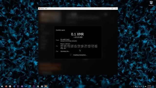 Monero Transaction Demo смотреть онлайн
