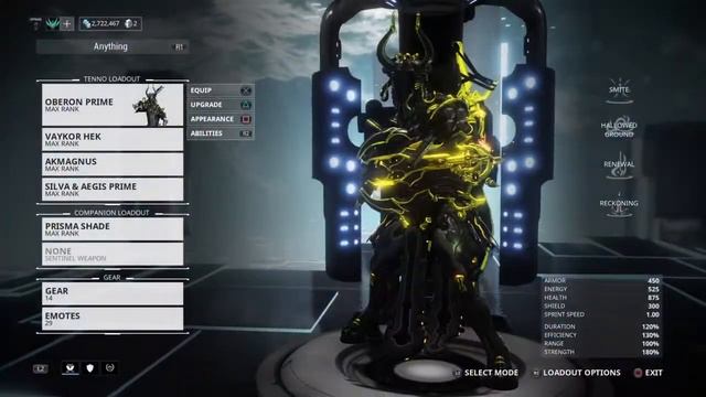 Warframe - 0 Forma OP Oberon Prime Build смотреть онлайн