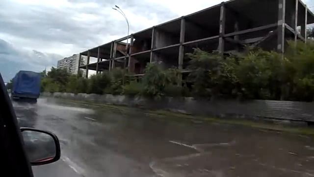 потоп в Тольятти сузуки СХ4 глубина воды до 40см смотреть онлайн