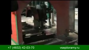 Углоповоротная дисковая пилорама ПДПУ 600 пиление