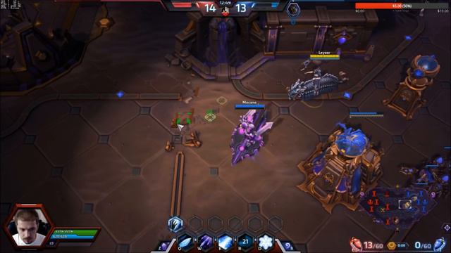 Heroes of the Storm Ranked Gameplay - Jaina Lunar Skin (HotS Jaina Gameplay Team League) смотреть онлайн