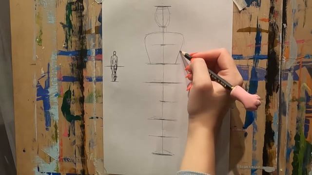 Набросок фигуры человека смотреть онлайн