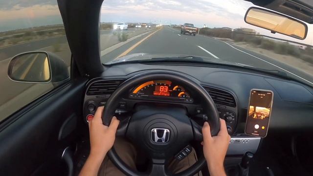 STOCK 2005 Honda S2000  | POV TEST DRIVE (VTEC)