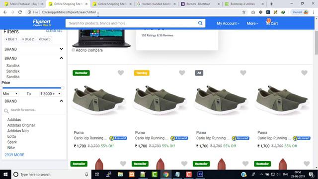Flipkart Clone Development #50 - How to create website like flipkart смотреть онлайн