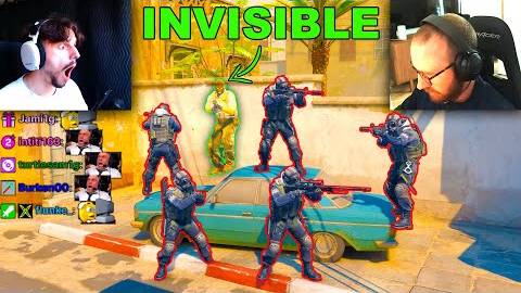 МОЖЕТ ЛИ 1 ПРО С НЕВИДИМОСТЬЮ ПОБЕДИТЬ 5 ИГРОКОВ 10-го УРОВНЯ FACEIT? (1 на 5) смотреть онлайн