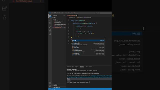 Java: Multidimensional Array - Two Dimensional Array Example смотреть онлайн