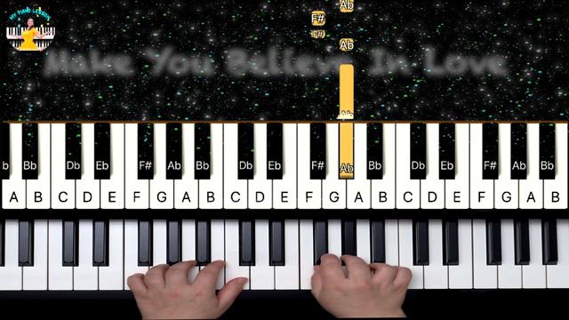 Marcus & Martinus - Make You Believe In Love - THE VERY EASY (Beginner) Piano Tutorial Lesson смотреть онлайн