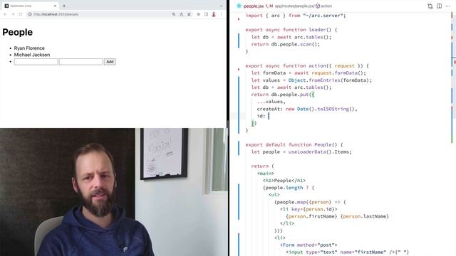 Remix Single: Data Mutations with Form + action смотреть онлайн