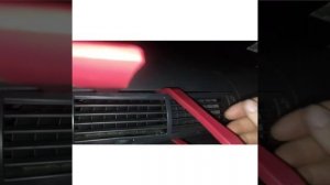 Как снять центральный дефлектор Passat b5+