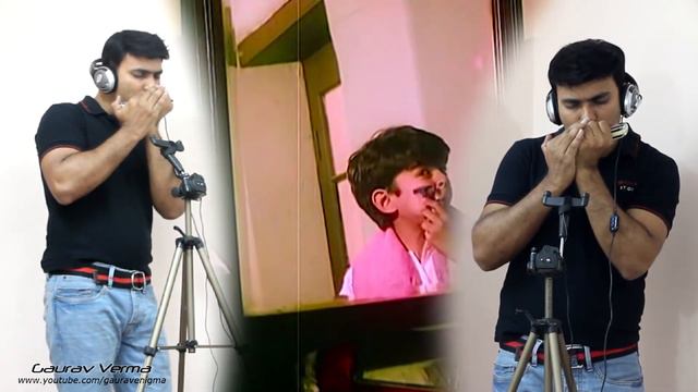 Tujhse Naraaz Nahi on Harmonica by Gaurav смотреть онлайн