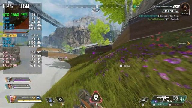GTX 1660 Super + Ryzen 5 2600 | Apex Legends Season 7 | 1080p Low and Max Settings смотреть онлайн