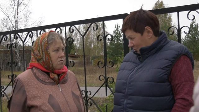 Много вопросов обсудил глава округа Дмитрий Викулов с жителями деревни Гридино.