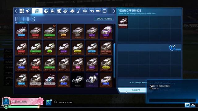 Sold My TITANIUM WHITE OCTANE Again Rocket League смотреть онлайн