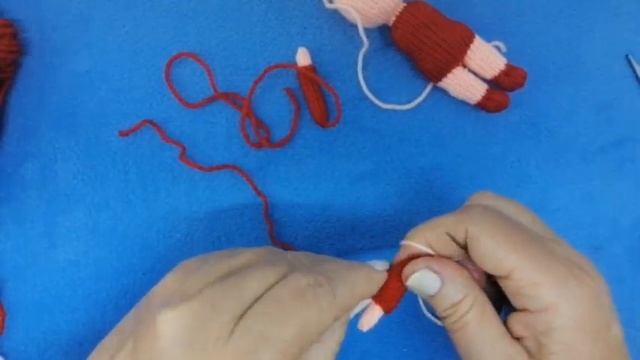 МК Малипусечка. 2 часть. Куколка связана спицами. смотреть онлайн