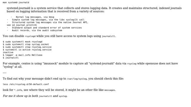 Relationship of rsyslog and journald on Ubuntu 16.04 (2 Solutions!!) смотреть онлайн