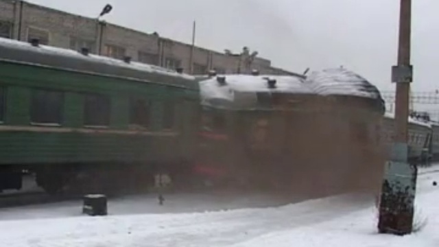 Краш-тест электрички смотреть онлайн