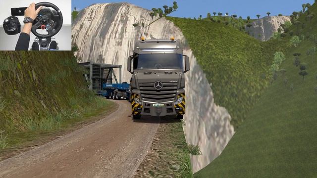 Most Dangerous Mega Transports of The World | Heavy Cargo on Deadliest Road | Euro Truck Simulator смотреть онлайн