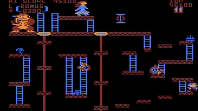 Donkey Kong (Atari 5200) смотреть онлайн