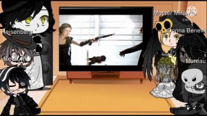 Resident Evil Village Reacts to R.E. character edits Leon, Claire, Chris, Alice and Ethan ( PART 2
