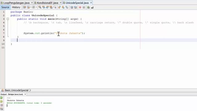 Tutorial Belajar Java - 27 Karakter Special Unicode смотреть онлайн