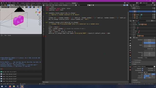 3D Rendered Datasets in Blender for Beginners, Part 2 [FREE COURSE] смотреть онлайн