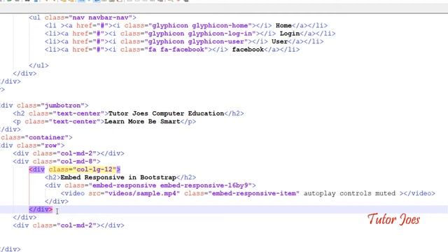 Embed responsive in bootstrap in telugu смотреть онлайн