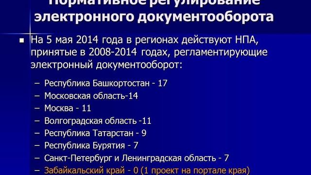 Нормативная база электронного документооборота госорганов -- какой она должна быть? смотреть онлайн