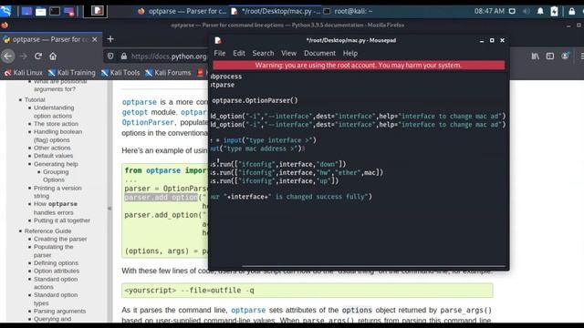 Handling Command-line Arguments | Initialising Variables Based on Command-line | Ethical Hacking смотреть онлайн