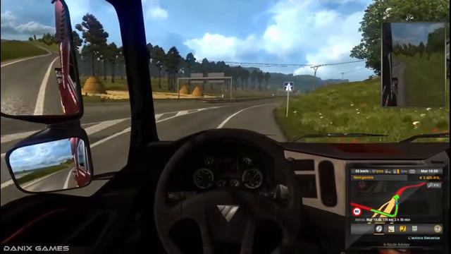 Euro Truck Simulator 2 - Gameplay ITA - Let's Play - Top Speed - Foton Auman ETX смотреть онлайн