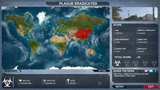 Plague Inc. Evolved Coronavirus 2020 смотреть онлайн