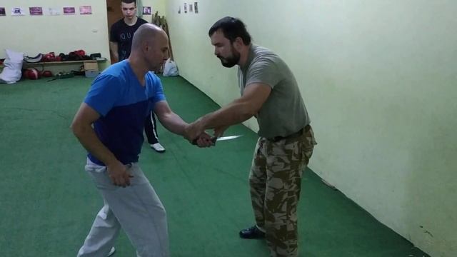 Защита от ножа.Подготовительные упражнения 2. Мистреков К.Н.Харьков